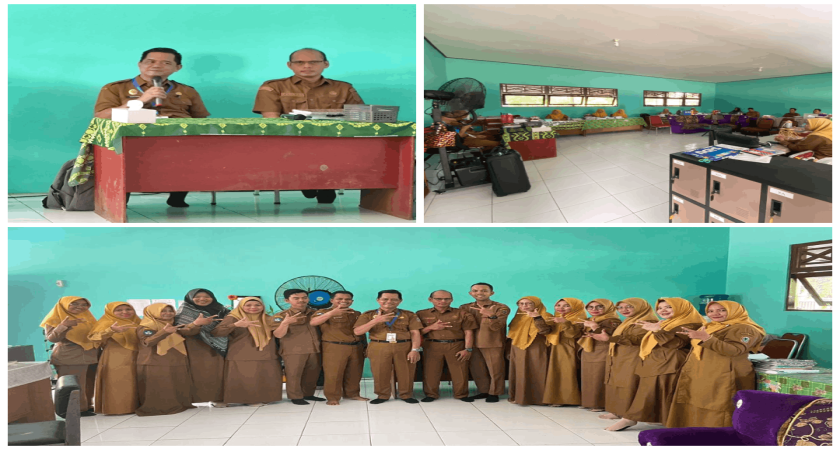 Pererat Tali Silaturahmi, Pengawas Pembina Baru Sambangi SMAN 1 Anjir Muara